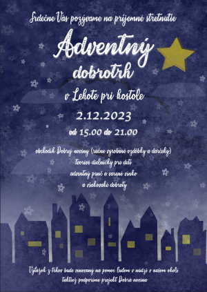 adventný dobrotrh