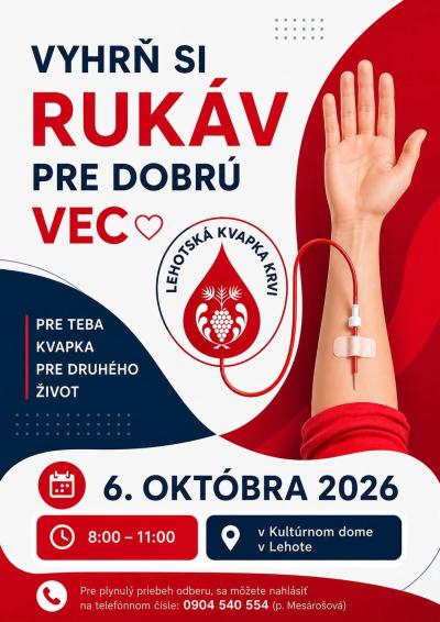 Lehotská kvapka krvi